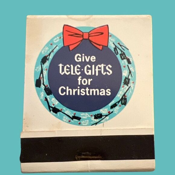 Very Rare Find Northwestern Tele Gift Matchbook Unstruck Nostalgic - Picture 2 of 2